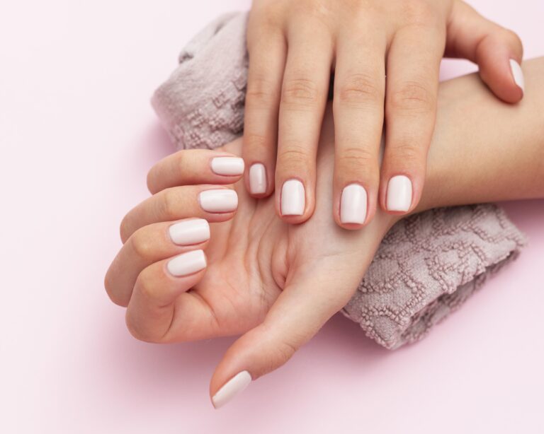 woman showing her beautiful nails &raquo; % Nail